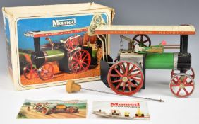 Mamod TE1A live steam model traction engine, in original box