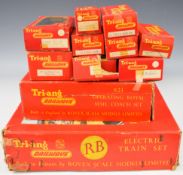 Tri-ang Railways 00 gauge 'RB Electric Train Set' together with a collection of rolling stock and