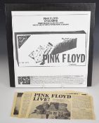 Pink Floyd - Crackers (VD-003/008) black vinyl albums, with red labels in a black box with single