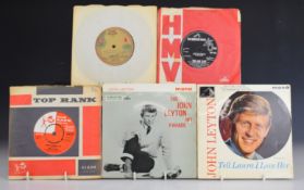 John Leyton - Approximately 60 singles including EPs and demos. Formerly the property of Terence