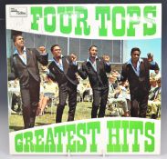 The Four Tops - Greatest Hits (STML 11061) signed on front and rear cover, property of former