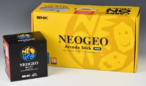 SNK Neo Geo Arcade Stick Pro Street Fighter or Tekken style joystick with 20 preloaded games