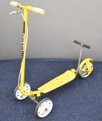 Honda 1970's Kick 'n' Go pedal operated scooter, height 75cm.