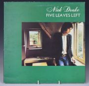 Nick Drake - Five Leaves Left (ILPS 9105) pink rim, record appears at least VG with slight wear to E