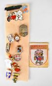 Enamel badges to include London Olympics 1948 and 2012, 1970 Mexico Football World Cup, Tottenham
