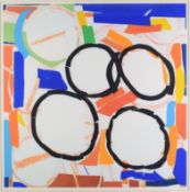 Sandra Blow R.A. (1925-2006) signed print 'Interaction', abstract study, signed to lower right