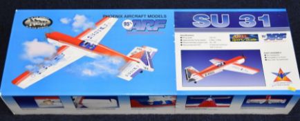 Phoenix Models ARF SU 31 model aircraft kit to suit radio control, wing span 152cm, in original