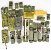 Over thirty Dinky diecast model military vehicles to include boxed examples AMX Tank 80C and