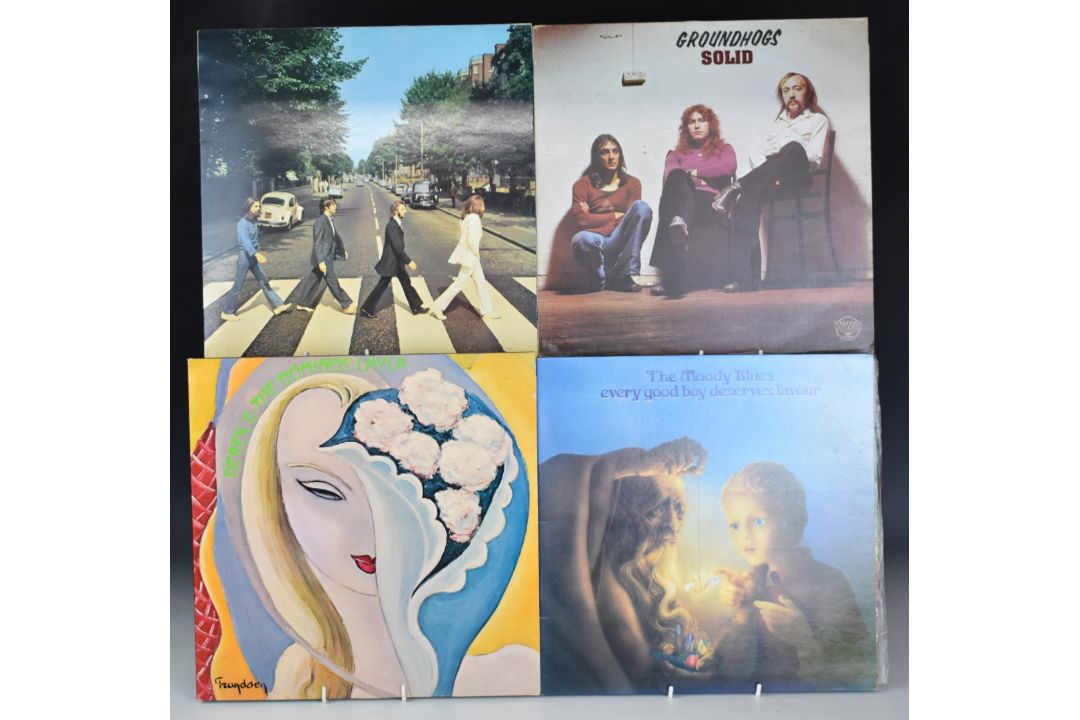 Approximately 100 albums, mainly Rock including The Moody Blues, Focus, Yes, Mike Oldfield, The - Image 2 of 4