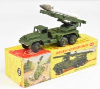 Dinky Supertoys diecast model 'Honest John' Missile Launcher, 665, in original box.