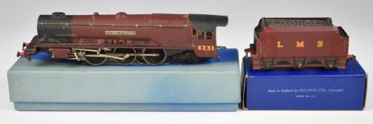 Hornby Dublo EDL2 Locomotive 'Duchess of Atholl' together with tender D12, both in original boxes.
