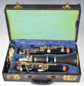F Buisson clarinet, in hard case