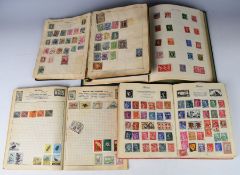 GB and world stamp collection in four albums including the Strand and album pages from Queen