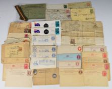 An accumulation of GB and world stamps, loose and in bags, includes mint GB postal stationery