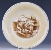 Bruce Bairnsfather WW1 interest Grimwades ceramic bowl 'Memento of the Great War' with image of