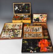 Large quantity of trout fishing flies including lures, buzzers, wet/dry, nymphs, leaded nymphs etc