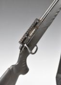 Sako P04R .17 HMR bolt-action rifle with composite stock, textured semi-pistol grip and forend,