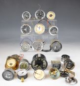 Vintage and classic car gauges and clocks to include Smiths, Jaeger and Kienzle clocks, Lucas 4-