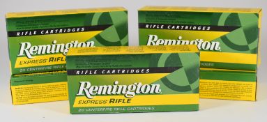 One-hundred .222 REM Remington rifle cartridges, all in original boxes.PLEASE NOTE THAT A VALID