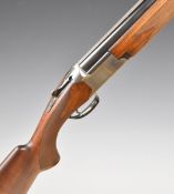 Browning B26 12 bore over and under ejector shotgun with border engraved lock and underside,