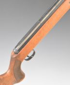 Diana Model 35 .177 air rifle with chequered semi-pistol grip, raised cheek piece and adjustable