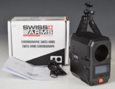 Swiss Arms Cybergun gun chronograph, in original box,
