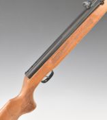 Weihrauch HW99S .177 air rifle with adjustable trigger, textured semi-pistol grip, raised cheek