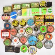 Forty-three tins and boxes of .177 and .22 air rifle pellets including vintage examples, Silver