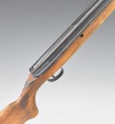 Webley Osprey .177 side-lever air rifle with semi-pistol grip and raised cheek piece, serial