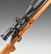 Parker-Hale 1200TX 7.62 NATO bolt-action target rifle with semi-pistol grip, sling mounts adjustable