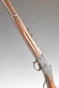 Deactivated WW Greener Lee Enfield Martini Henry .303 underlever-action service rifle with lock