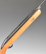 BSA Mercury Mk II .22 air rifle with semi-pistol grip and raised cheek piece, serial number ZA2371.