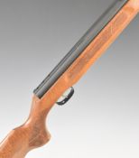 Weihrauch HW99S .177 air rifle with adjustable trigger, textured semi-pistol grip, raised cheek