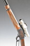 Marlin model 1894CS .357 Winchester style underlever action rifle with chequered grip and forend,