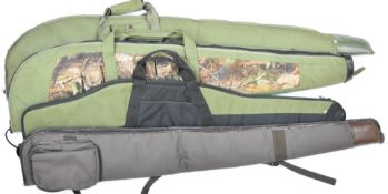 Four padded shotgun or rifle slips including Sabre, Aller and Buffalo River.