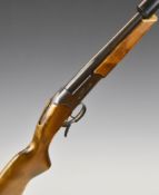 Baikal MP-18M-M .410 single barrelled sound moderated shotgun with engraved lock, semi-pistol grip