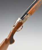 Beretta 686 Silver Pigeon I 20 bore over and under ejector shotgun with named and engraved lock