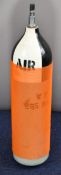 Nine litre compressed air bottle suitable for re-filling PCP air rifles.