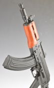 Cybergun Kalashnikov AK47 .177 CO2 air rifle with wooden pistol grip and stock, sling mounts and