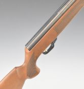 Weihrauch HW90K .177 air rifle with chequered semi-pistol grip, raised cheek piece, adjustable
