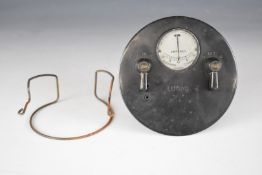 Vintage Lucas car dashboard switch panel with in built cutout and ammeter, dated to one of the