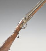 Benjamin Cogswell of London .577 muzzle loading percussion hammer action rifle with named and line