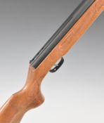 Weihrauch HW99S .177 air rifle with adjustable trigger, textured semi-pistol grip, raised cheek