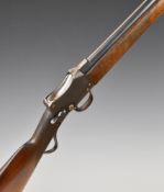 W W Greener Greener's GP Gun Martini underlever action 12 bore single barrelled shotgun with named