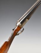 Charles Boswell of London 12 bore side by side ejector shotgun with named and engraved lock,