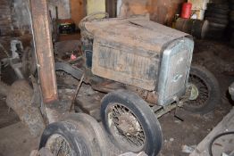 Circa 1934 Austin Seven box saloon, registration number WO 8467, with V5c, chassis number 195406,