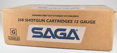 Two-hundred-and-fifty 12 bore SAGA 2¾