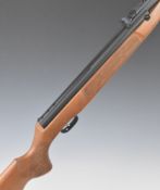 Weihrauch HW99S .22 air rifle with adjustable trigger, textured semi-pistol grip, raised cheek piece
