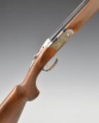 Beretta 686 Silver Pigeon I 28 bore over and under ejector shotgun with named and engraved lock