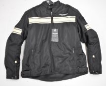 Triumph motorcycle jacket, size XXXL, unworn with original tags